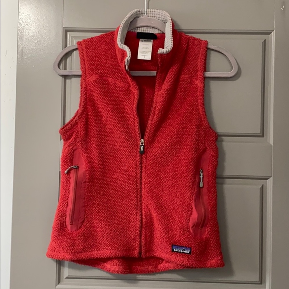 Patagonia fitted vintage fleece vest